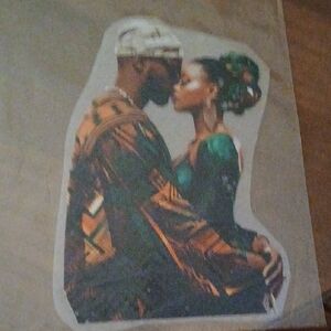Artistic Couple Sticker
